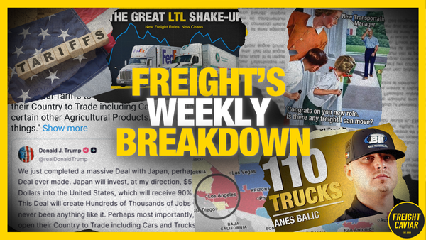 🎣 A New Deal: This Week in Freight