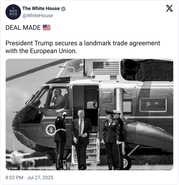 U.S. and EU Strike 15% Tariff Deal, Critics Warn of Heavy Costs for Europe