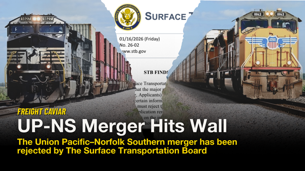 🎣 UP-NS Merger Hits Wall