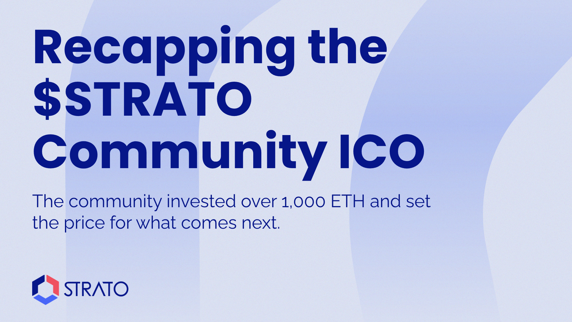 The STRATO Community ICO Has Closed With a Community-Set Price