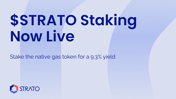 $STRATO Staking Is Live: What It Pays and How It Works