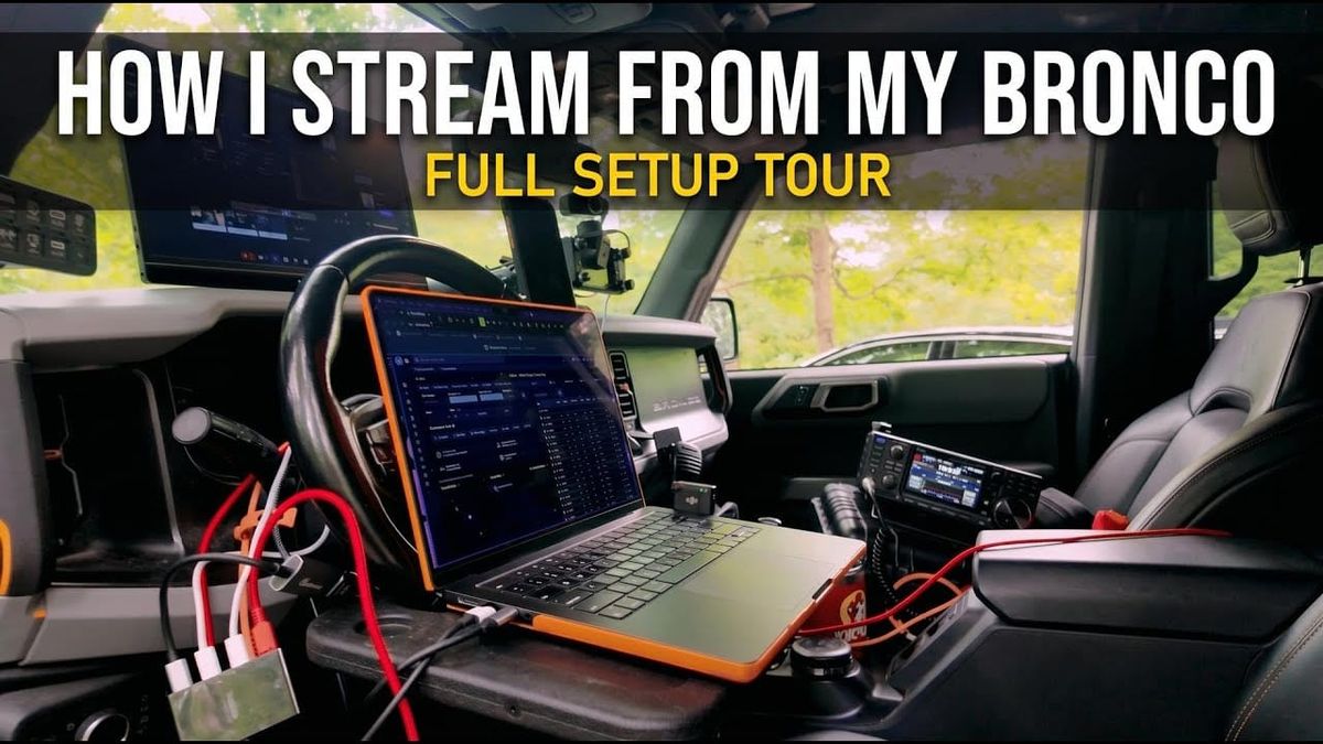 Full POTA Live Streaming Rig Tour: IC-7300 + 5G Setup