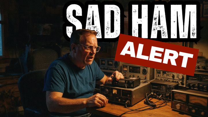 Sad Ham Alert: Curmudgeon Crashes My 40m POTA Activation