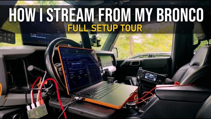 Full POTA Live Streaming Rig Tour: IC-7300 + 5G Setup