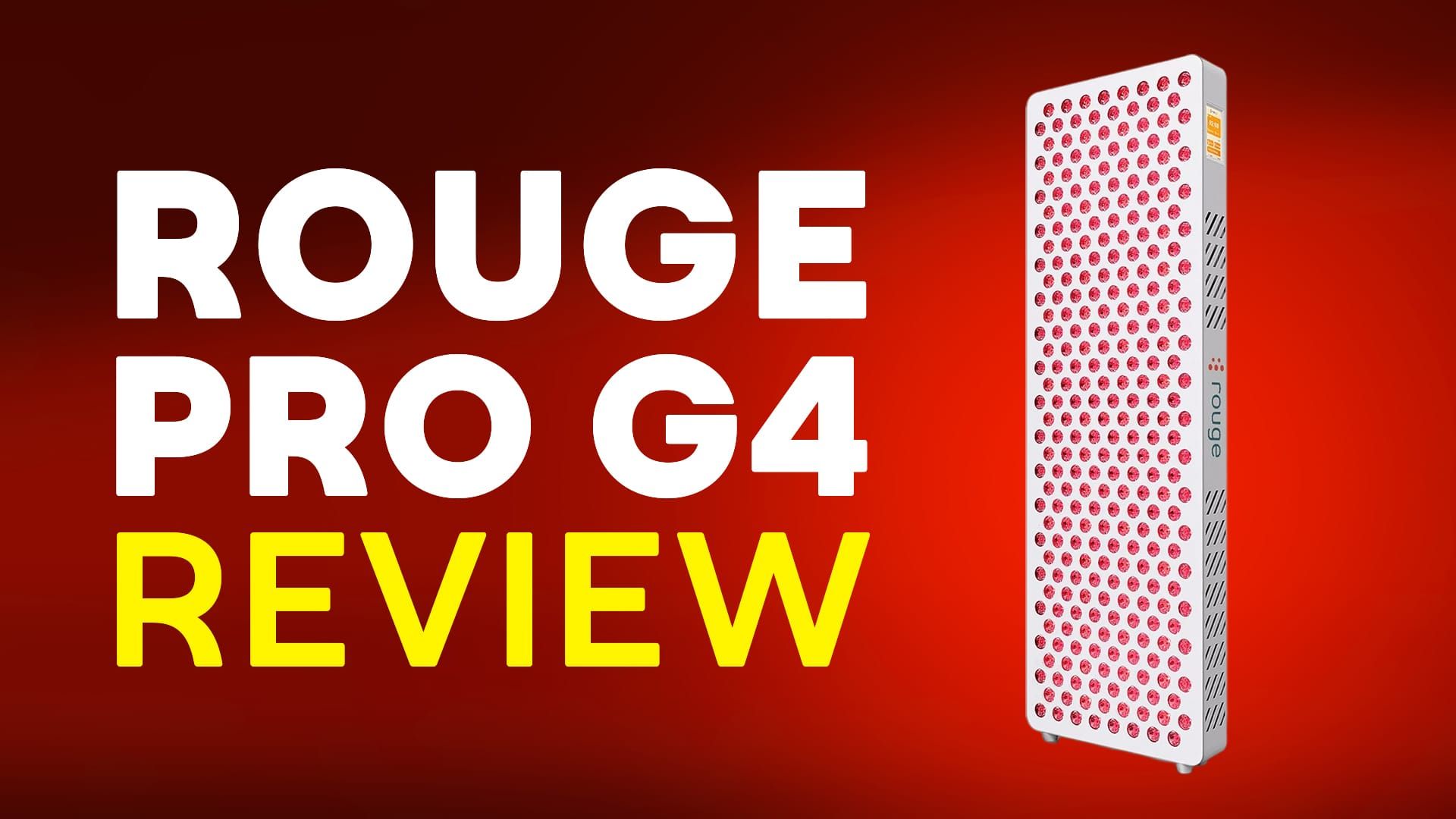 Rouge G4 Pro Review: Most Advanced Red Light Panel Yet?