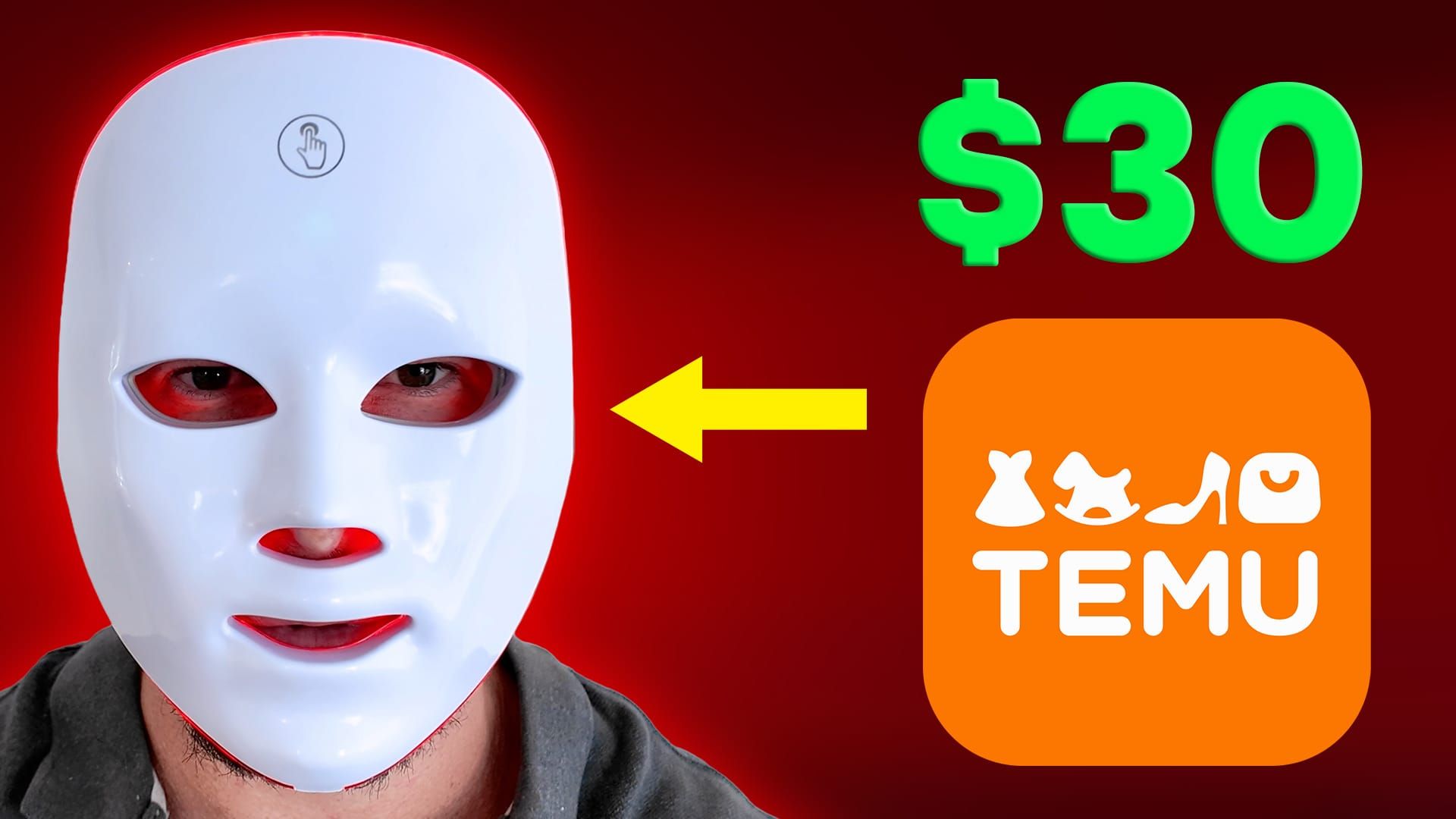 I Tested the $30 Temu Red Light Mask – Here’s the Truth
