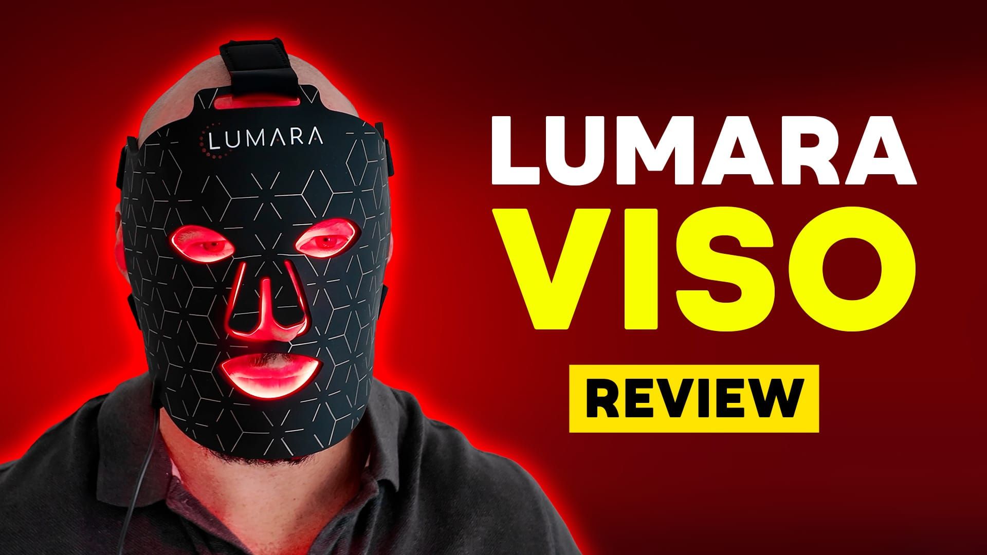 Lumara Viso Mask Review: 470 LEDs, But Only Red Light?!