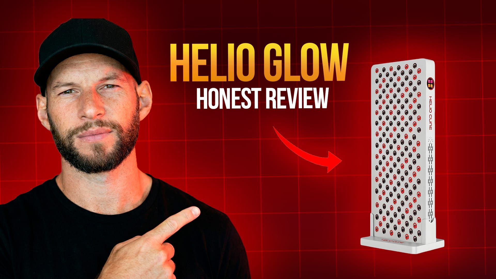 Best 1064nm Red Light Panel? Helio Glow Review & Lab Results