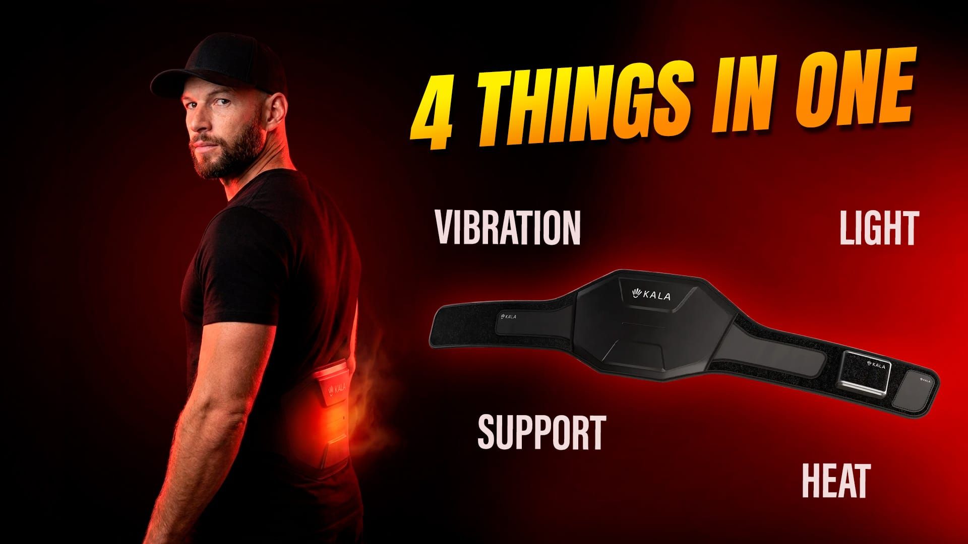 This Back Pain Wrap Has Red Light, Heat & Vibration—But Does It Work?