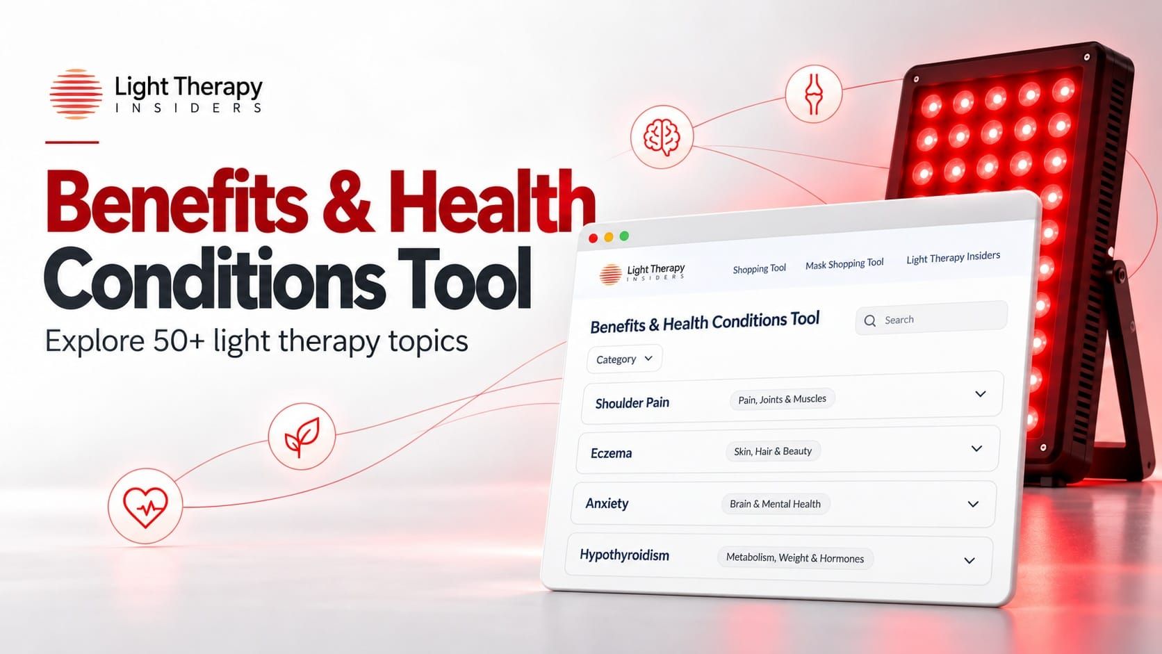🛑 Weekly Newsletter - Huge Announcement: Upgraded Benefits & Health Conditions Tool