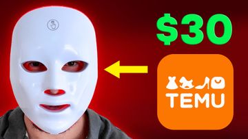 I Tested the $30 Temu Red Light Mask – Here’s the Truth