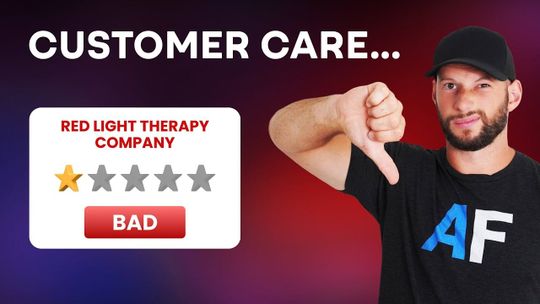 Red Light Therapy & Customer Care: Critical Information!!