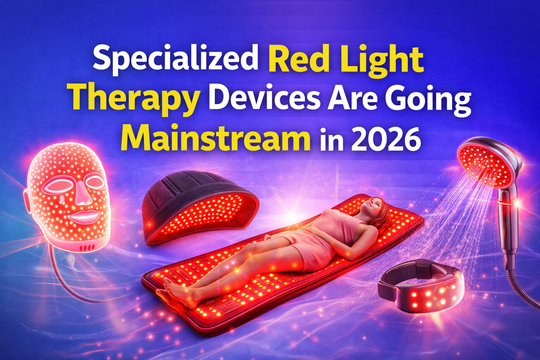The Emergent Popularity Of Specialized Red Light Therapy Devices