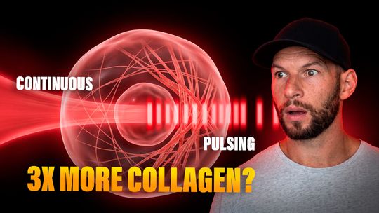 Can Pulsed Red Light Therapy Really Produce 3X More Collagen?