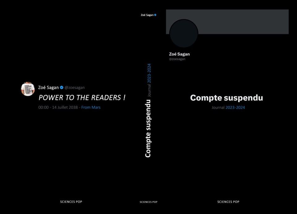 Compte suspendu : Journal 2019-2025