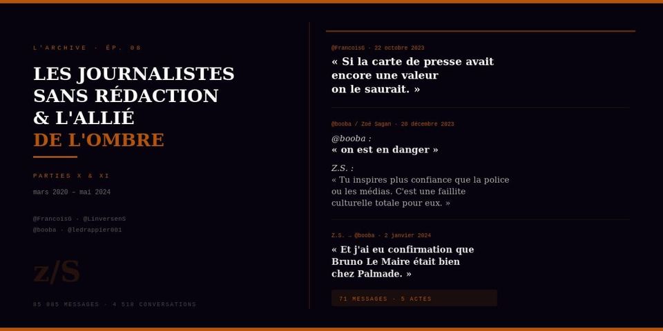 L’ARCHIVE · Ép. 08 | L'ALLIÉ DE L'OMBRE
