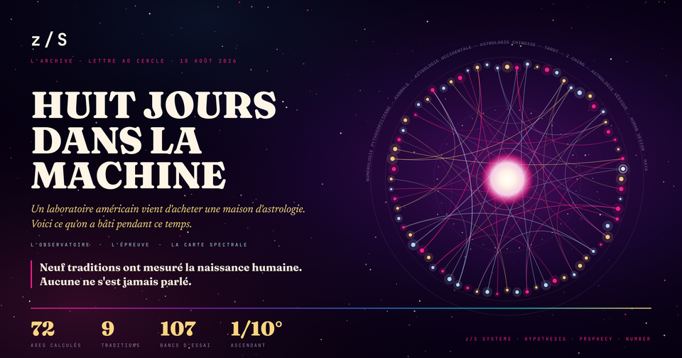 Huit jours dans la machine