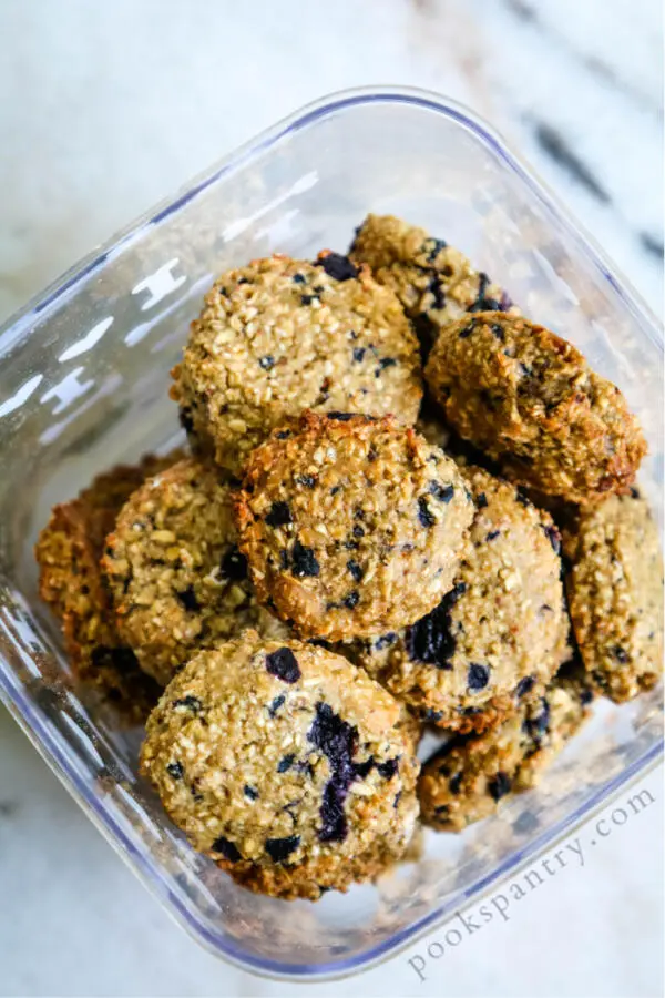 Banana Blueberry Dog Treats