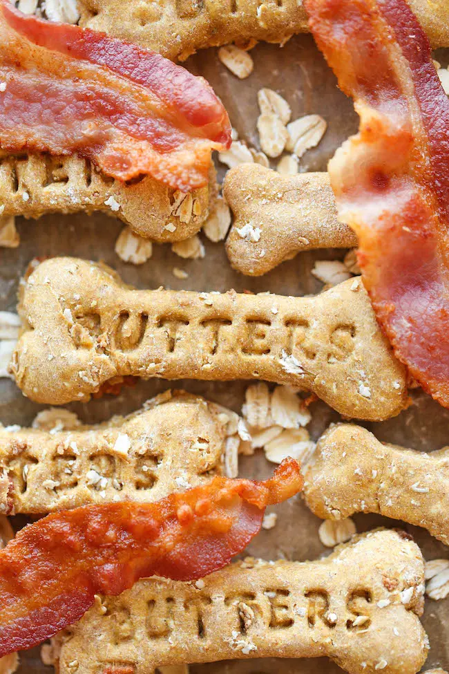 BEGGIN' FOR BACON - AT HOME DOG TREAT RECIPES
