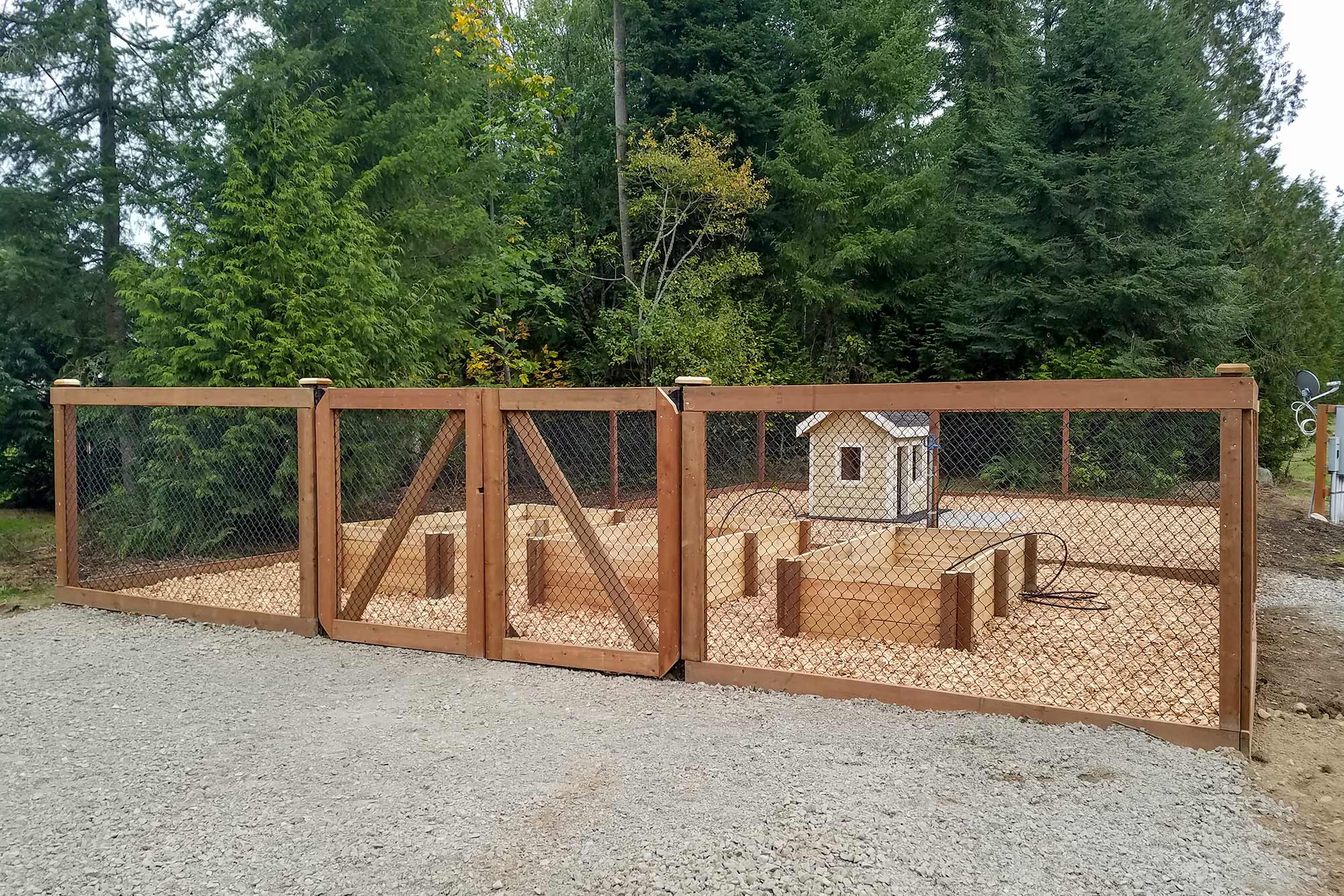 Dog Run Fencing