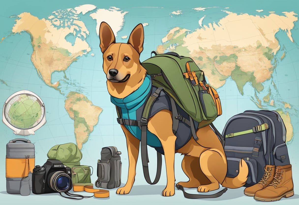Travel and Adventure-Inspired Dog Names