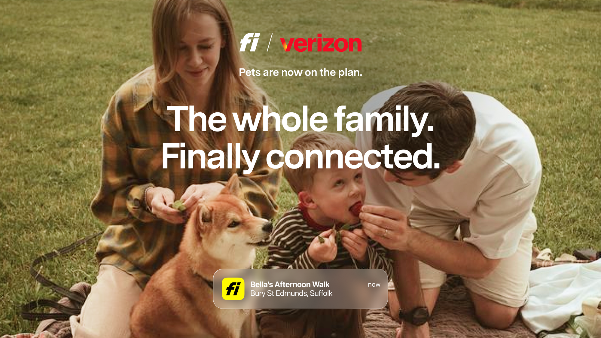 Your Pet Just Made The Family Plan.