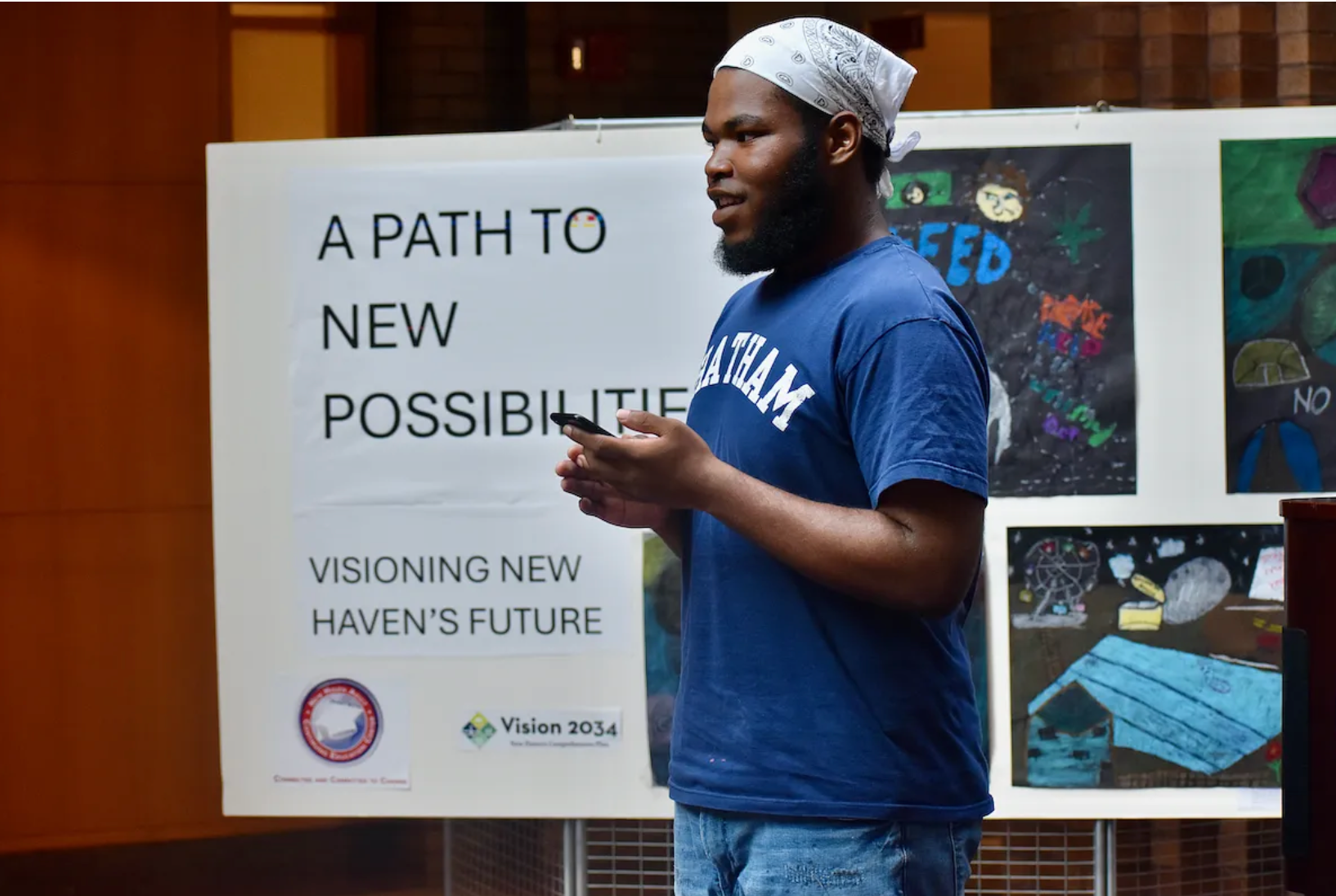 Adult Ed Meets City Planning -- Through Art