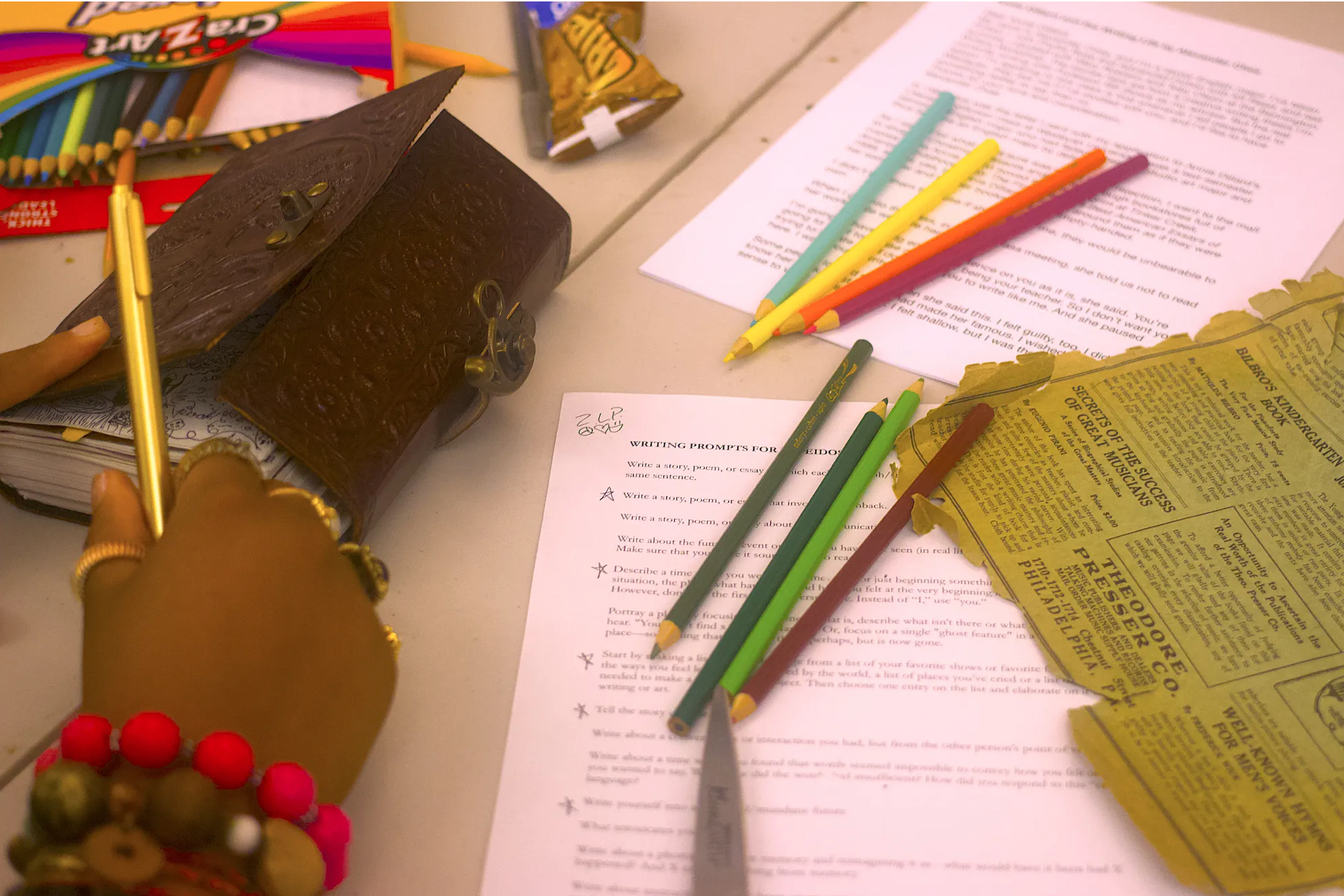 Kaleidoscopic Workshop Gets Qommunity Writing