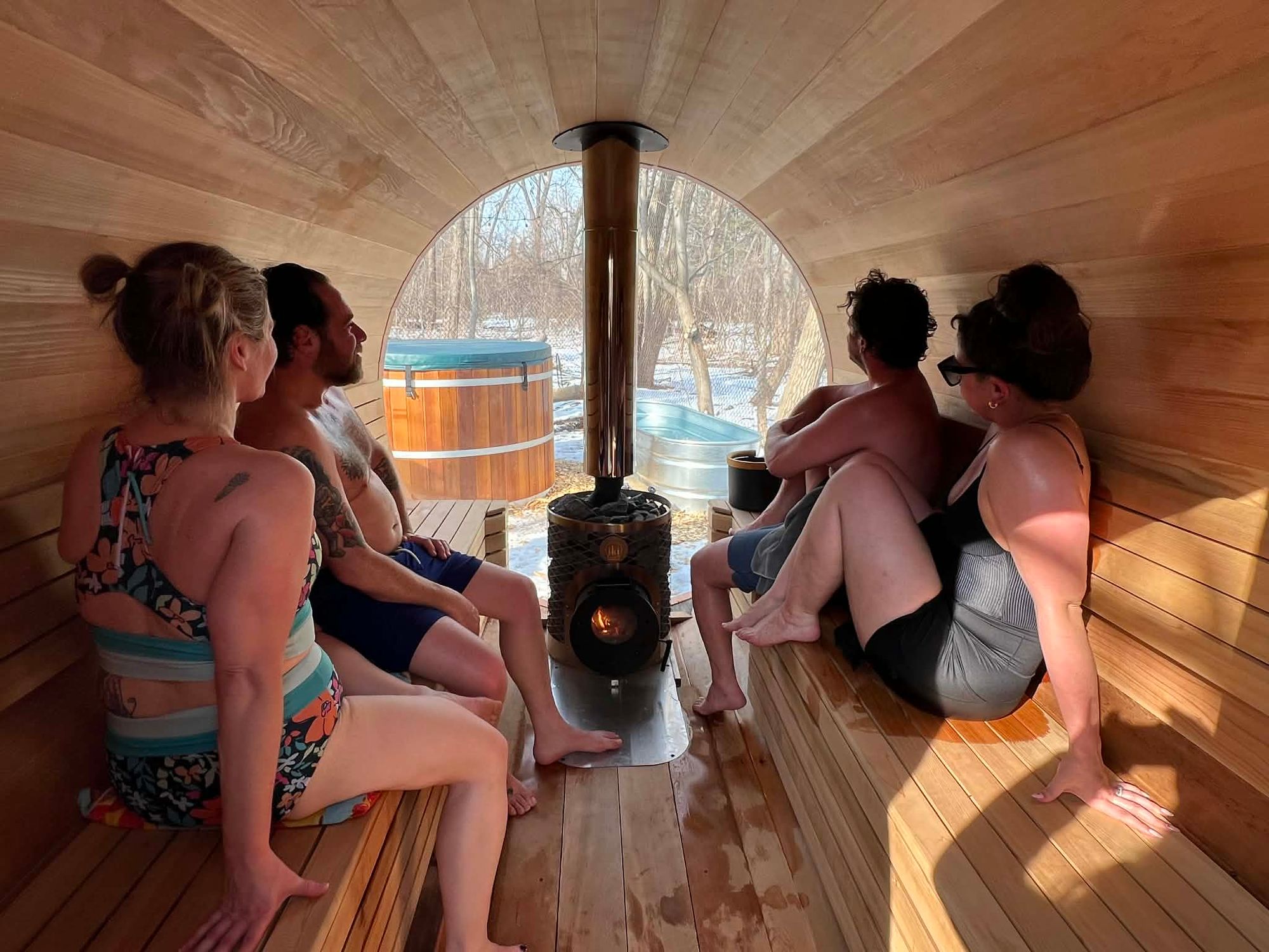 New Sauna Club Heats Up Detroit Winters