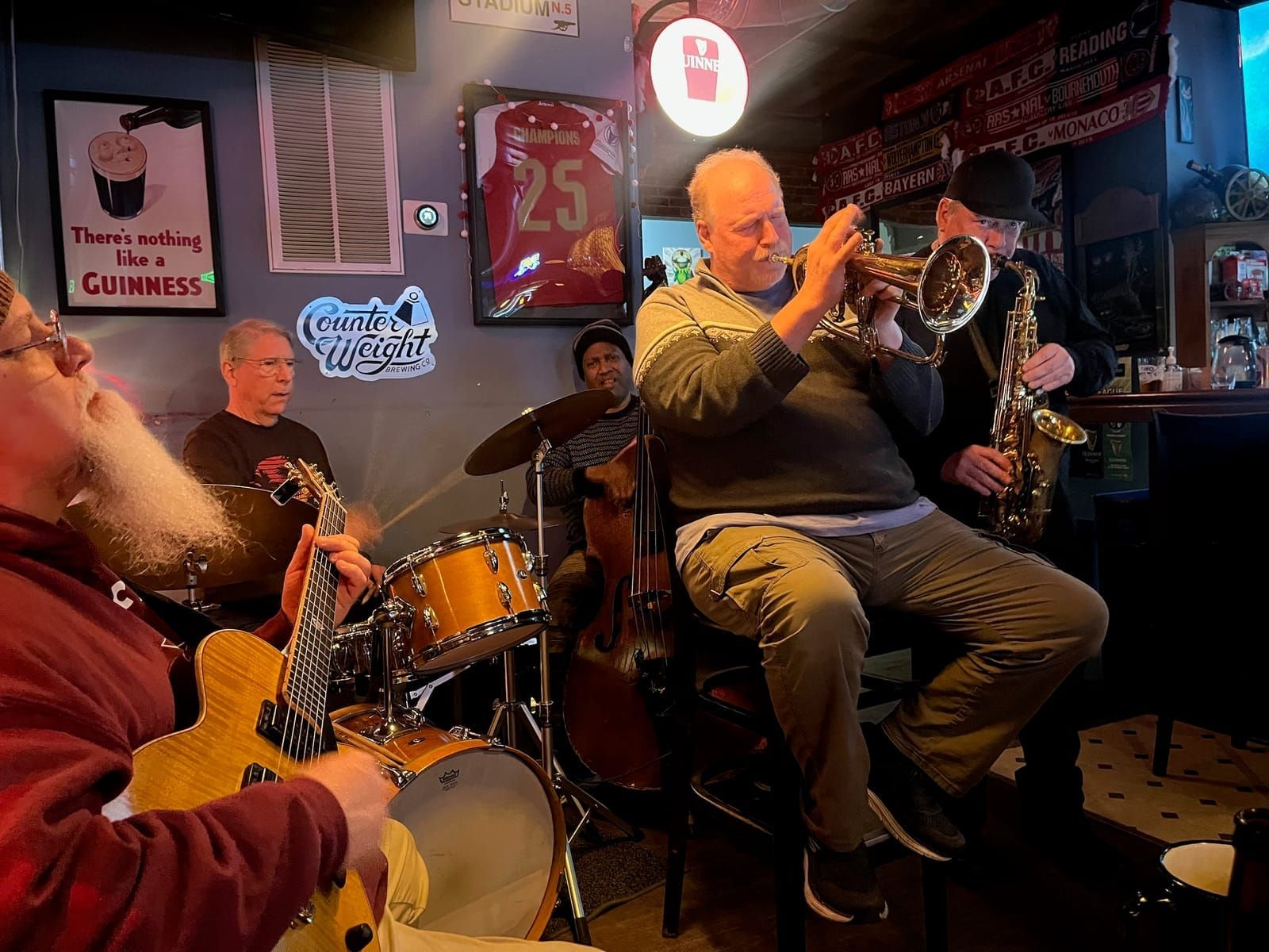 Aquintet Holds Down Sundays At The Cannon