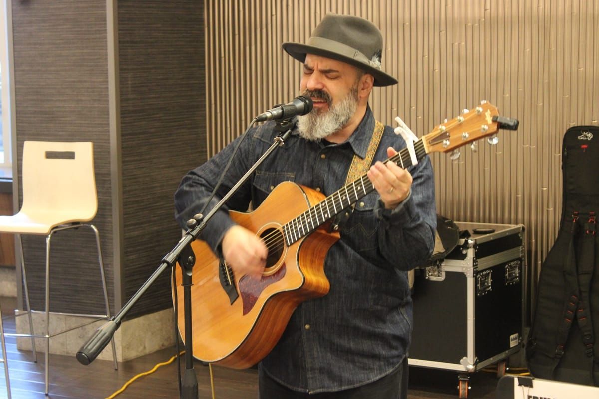 He Took A Chance In The Food Court