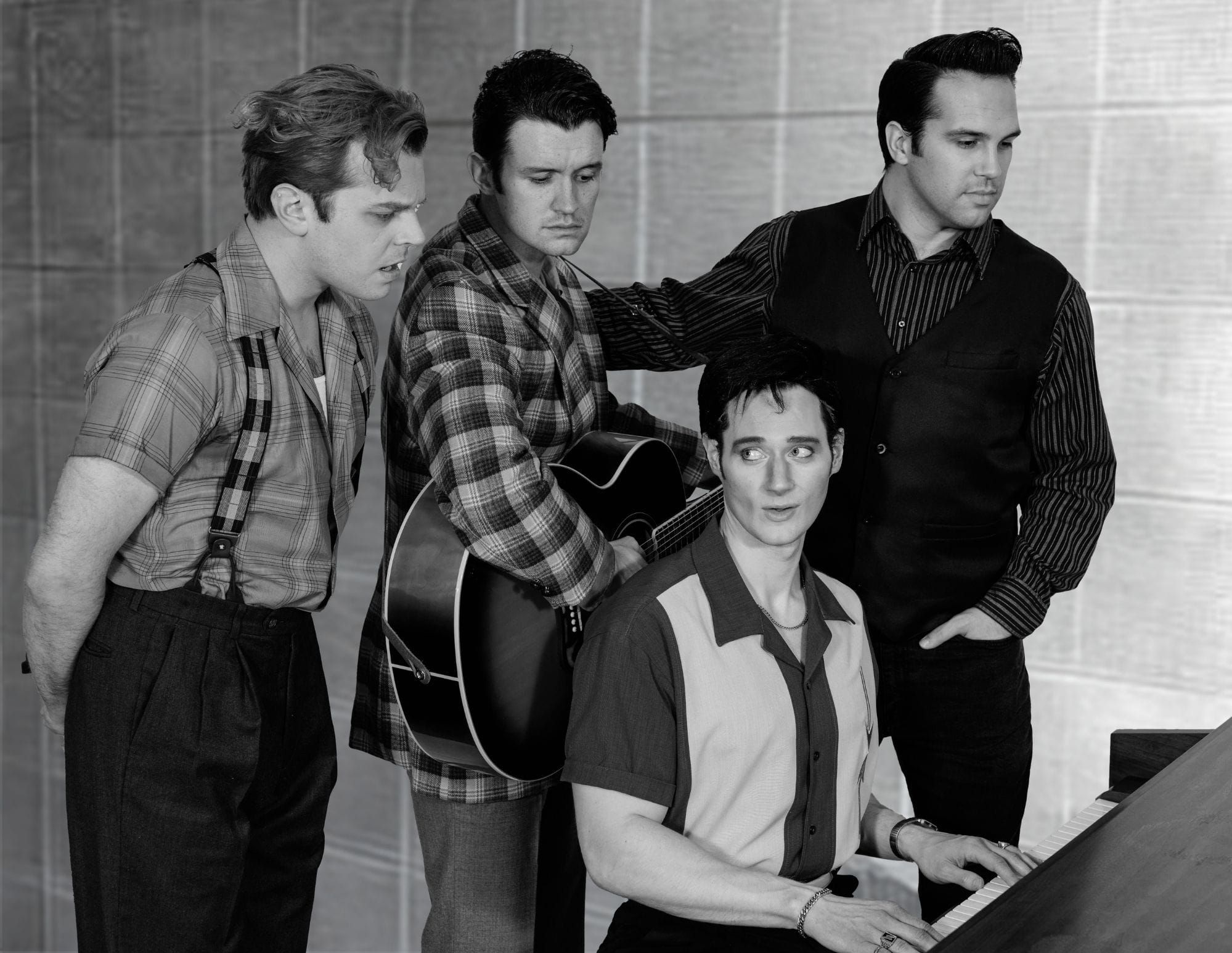 Elvis, Carl, Jerry Lee, & Johnny Jam