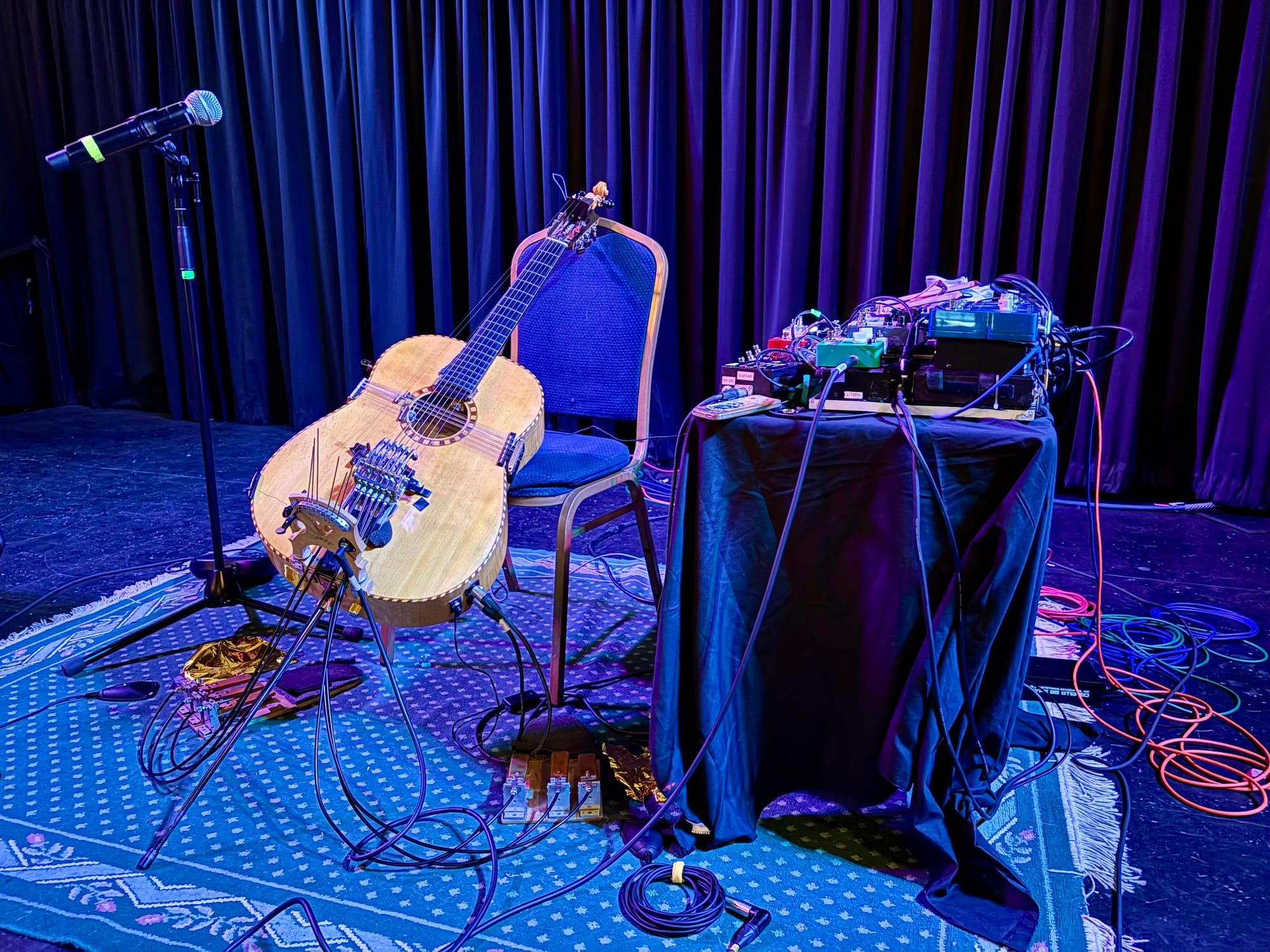 Paolo Angeli Makes His Own Instrument