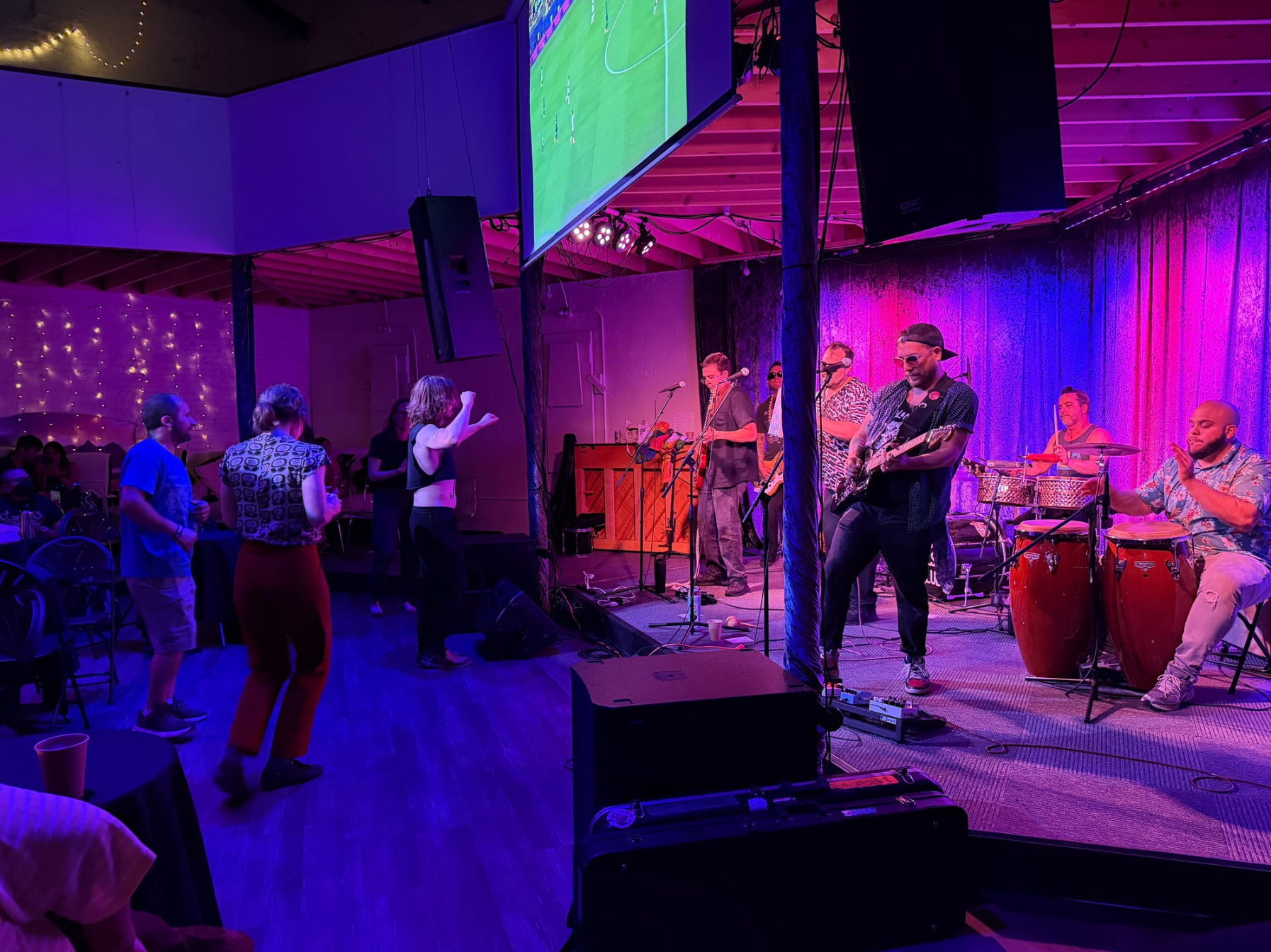 Brazil V. Haiti; Cumbia V. Soul