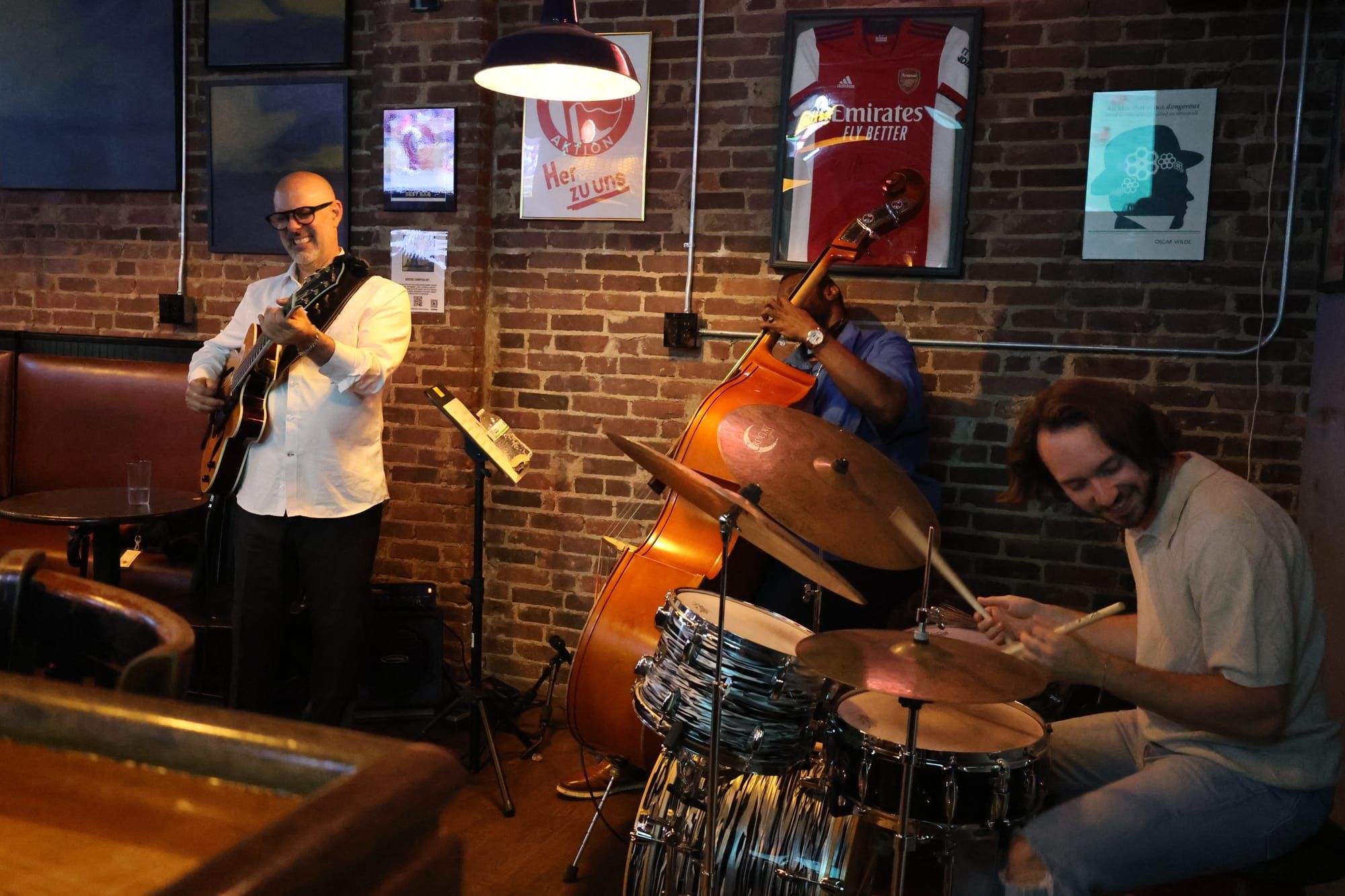 Jazz Drummer Loads Cannon