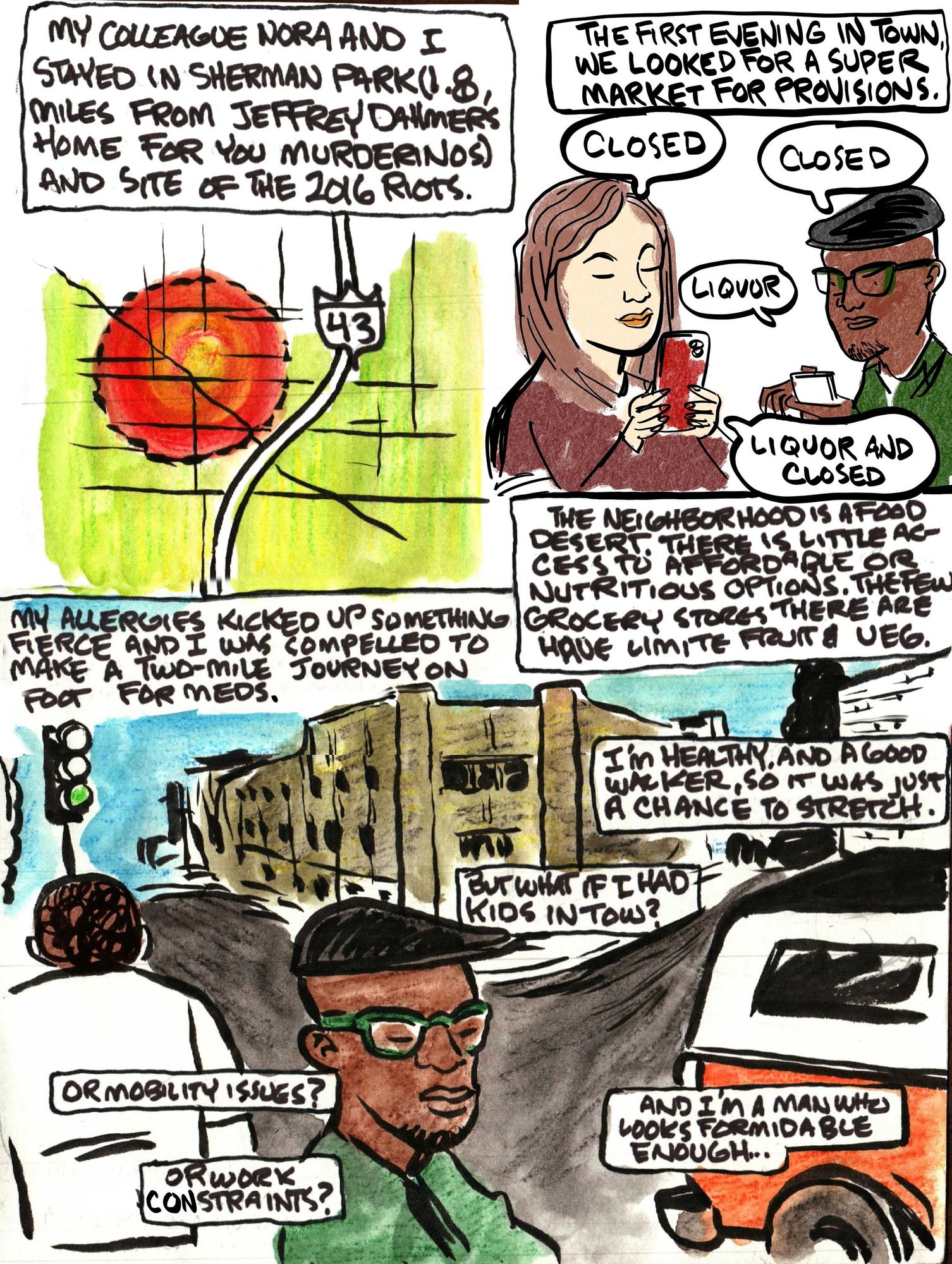 RNC Diary Coda: The Food Desert Minutes — & A Universe — Away