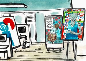 African Diasporic Artists Pop-up Gallery