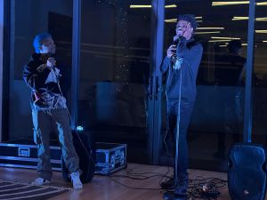 Comedian Throws Jokes, Serves Pies