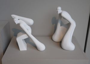 Two Artists Carry The Weight