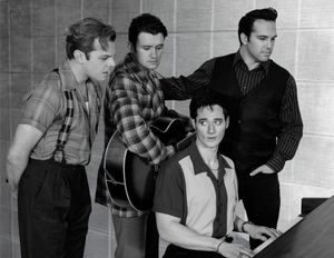 Elvis, Carl, Jerry Lee, & Johnny Jam