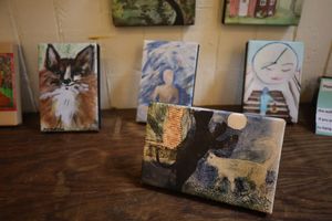 Artists Walk Parallel Paths Together