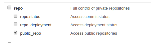 Access Token Settings
