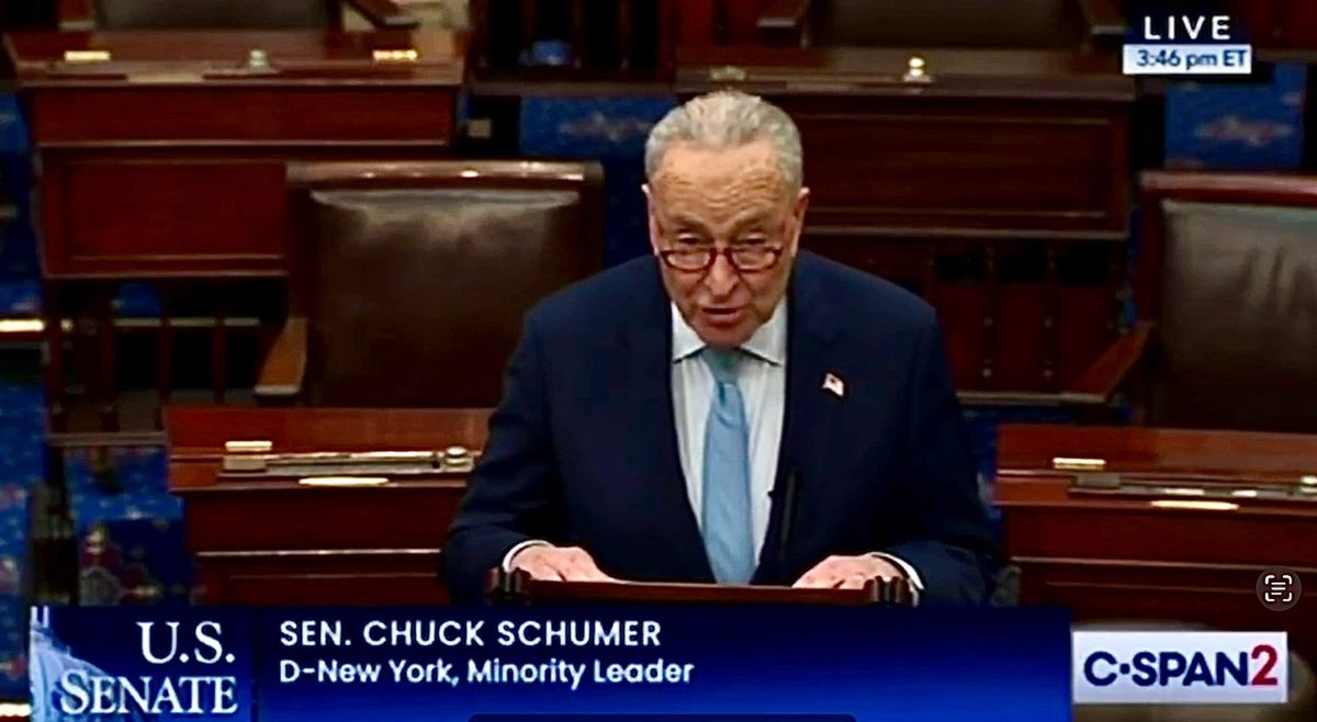 Schumer Threatens Government Shutdown