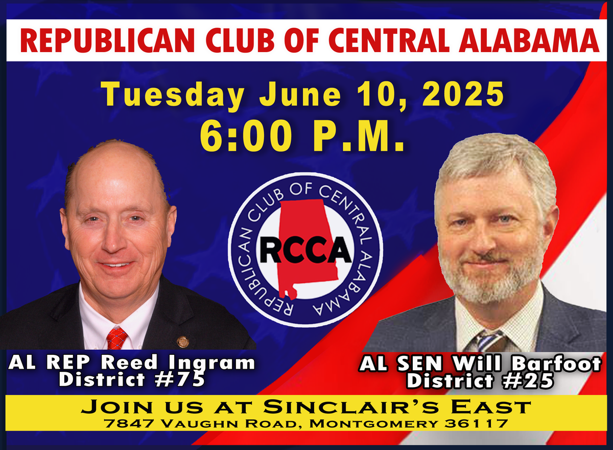 Republican Club of Central Alabama to Meet