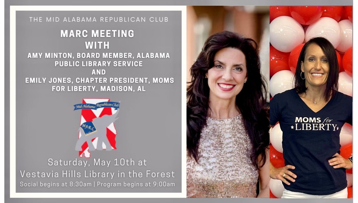 Mid Alabama Republican Club To Meet May 10