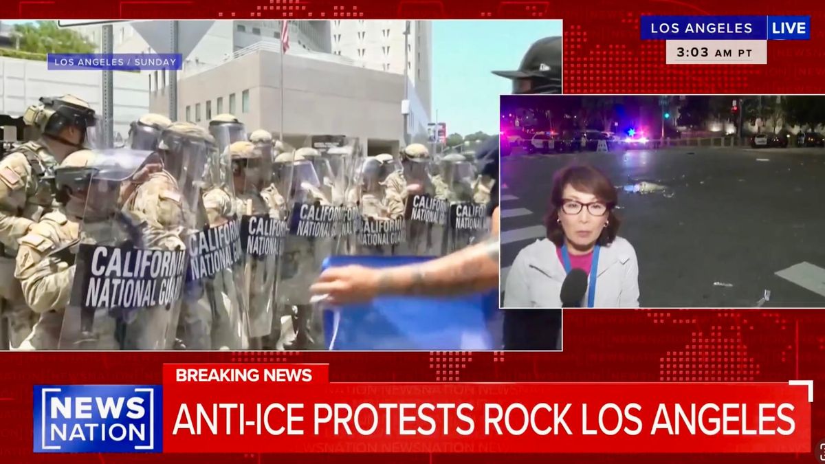 California sues Trump over National Guard deployment amid L.A. immigration protests