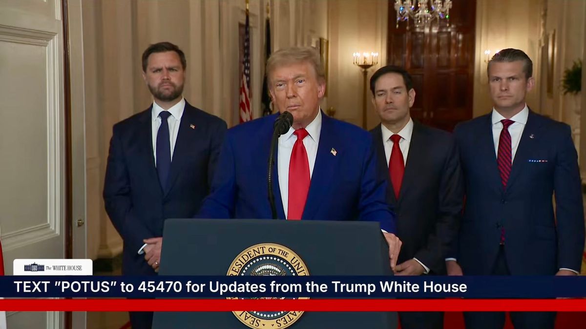 BREAKING: U.S. Conducts First-Ever Airstrike on Iranian Nuclear Sites, Trump Declares “Time for Peace”