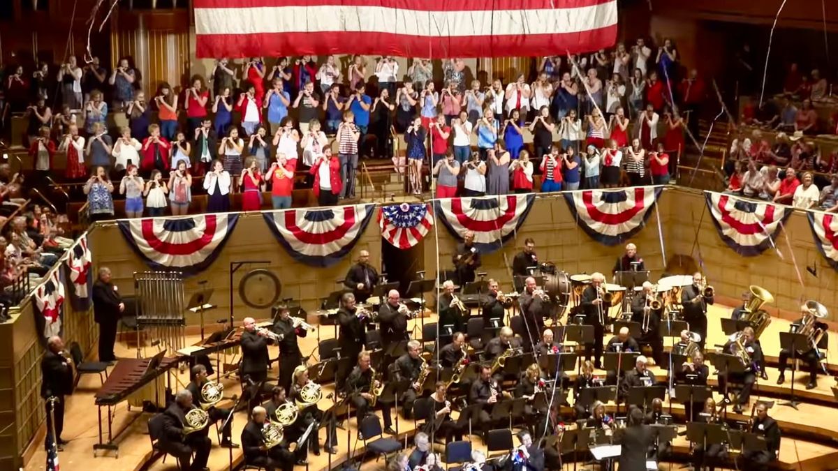 94 Piccolos? NO Piccolos? The Stars and Stripes Forever as You Rarely Hear It