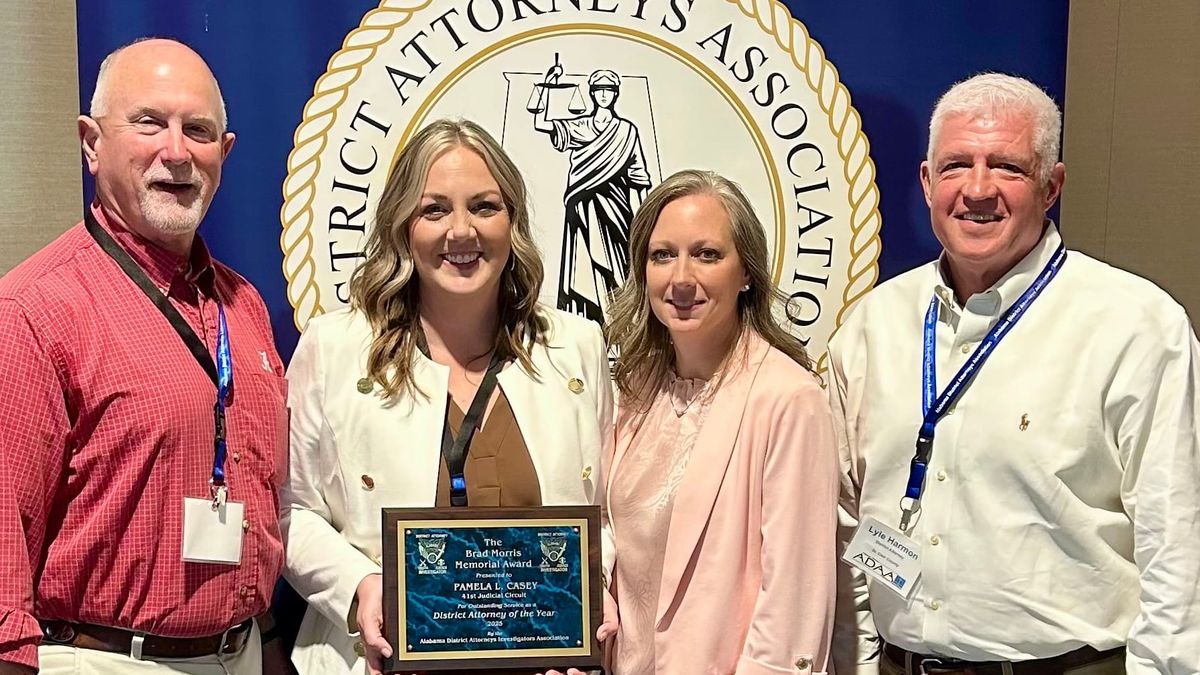 Pamela Casey named Alabama’s District Attorney of the Year