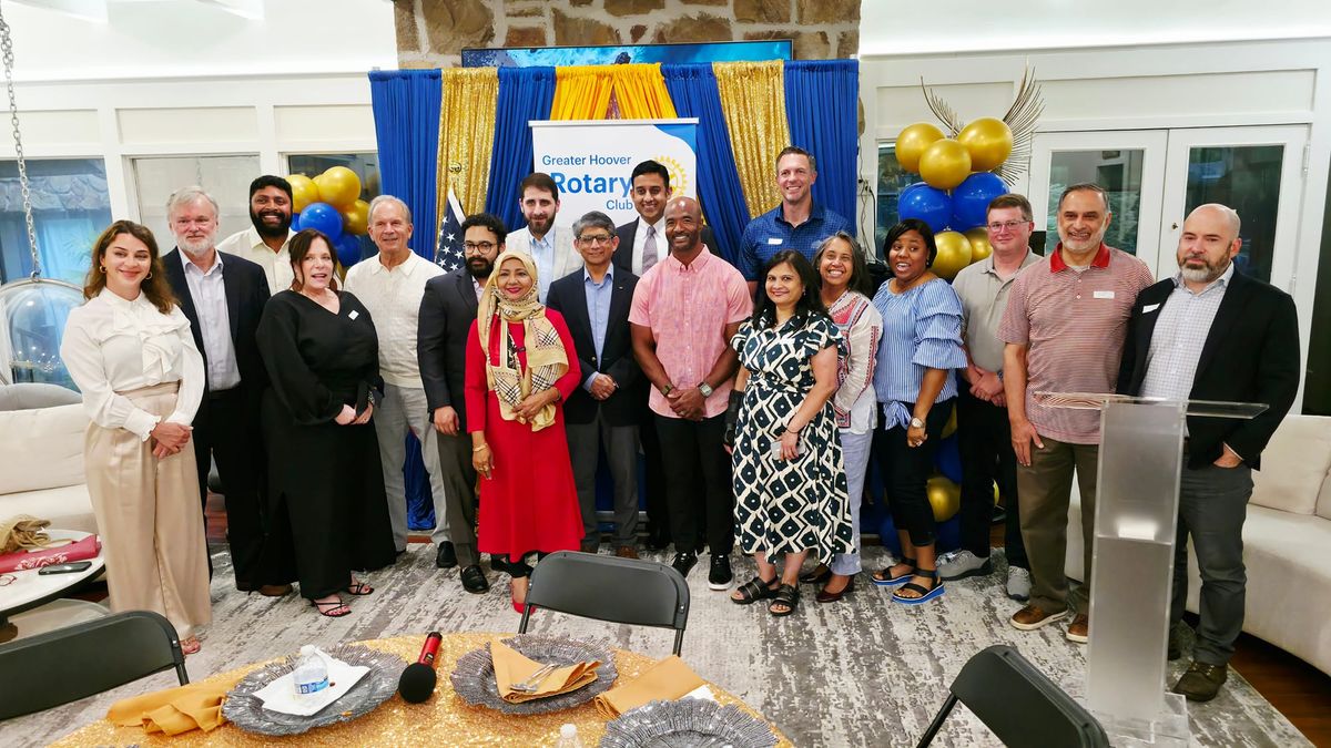 Rotary Club of Greater Hoover Formed